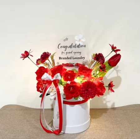 Bloom Box Akrilik Ucapan Grand Opening Kiaracondong